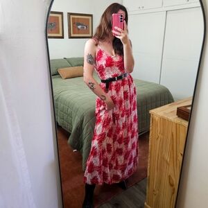 Kaeli Chow Palm Maxi Dress
